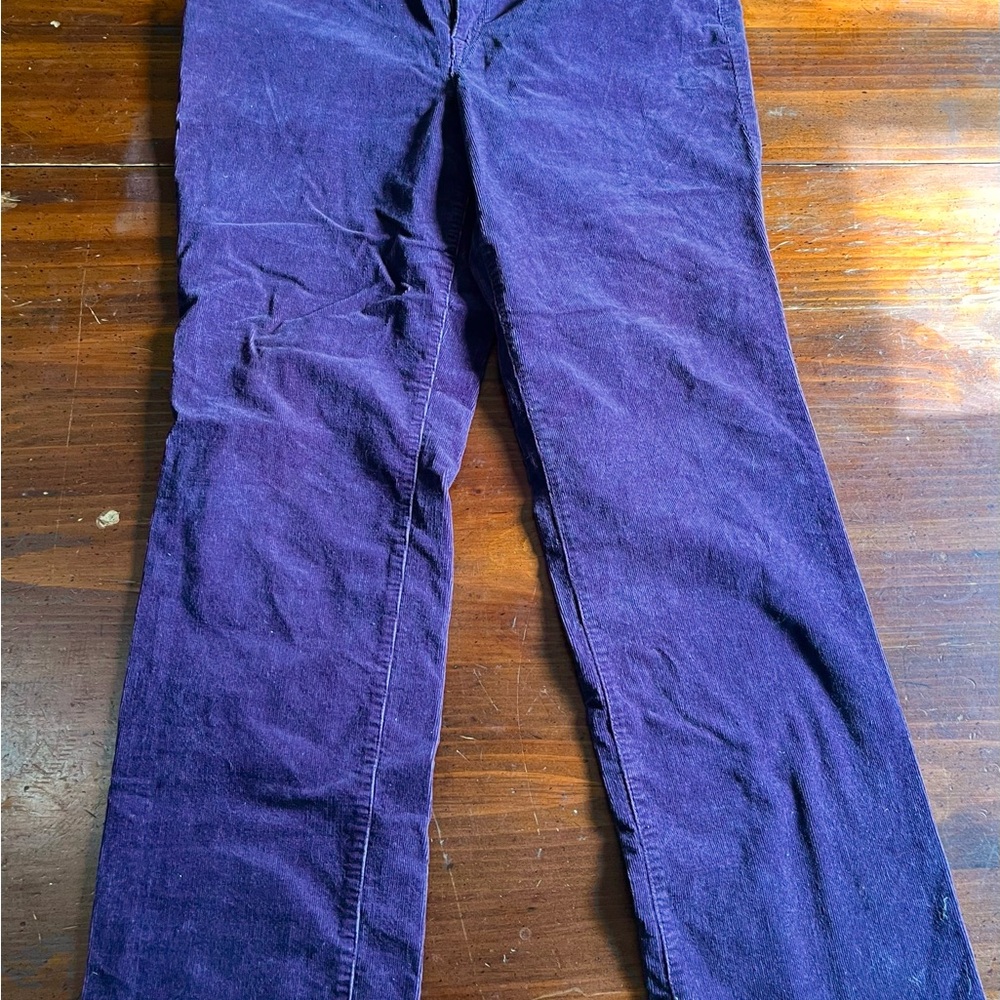 Sonoma Deep Purple Corduroy Pants